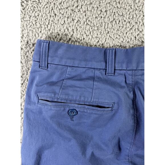 Rowm Chino Pants Men 32x28 Straight Leg Preppy Office Work Nautical Minimalist - Picture 9 of 9